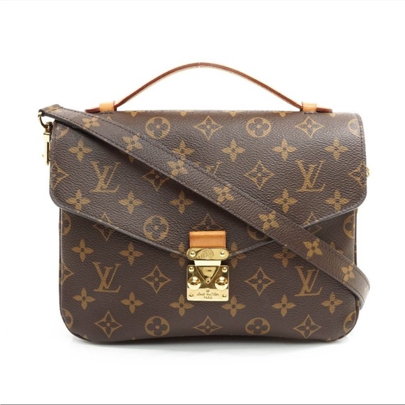 Louis Vuitton Handbags - Louis Vuitton Monogram Pochette Metis MM Crossbody Bag Handbag Purse
